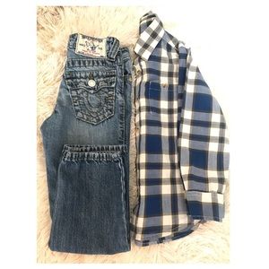 Little boys Authentic True Religion Jeans